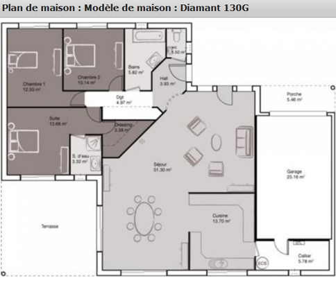 plan maison balency