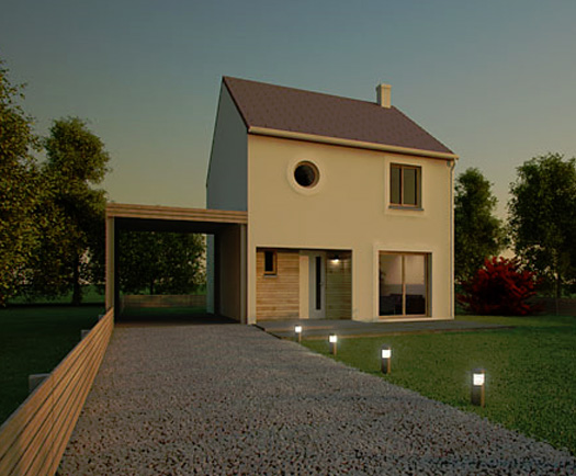 Modèle de maison de Maison DTT