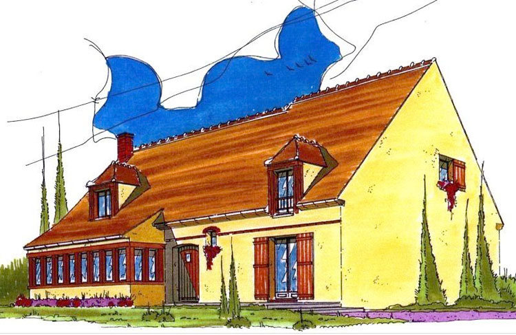 Modèle de maison de Les logis de Picardie