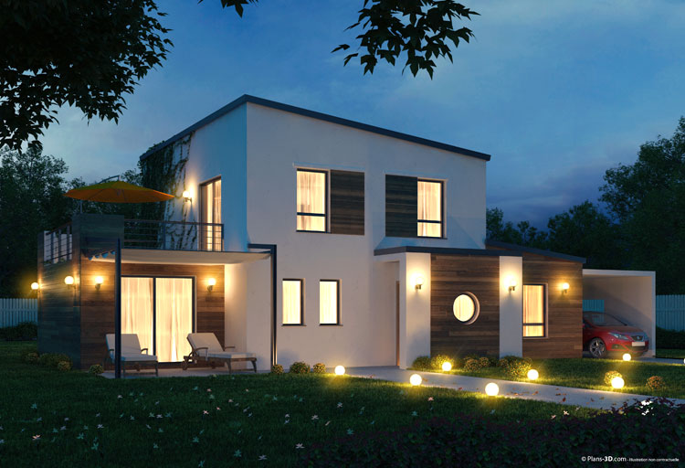 Modèle de maison de Maisons CTVL