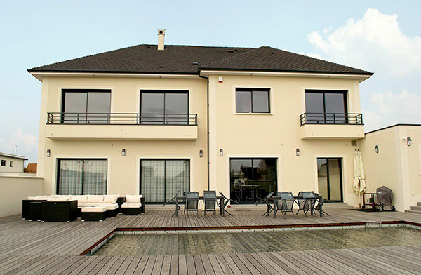 plan de maison duplex 5 chambres