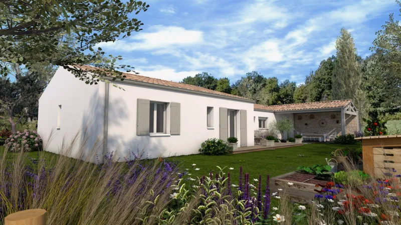 Calathéa 4ch130, modèle de maison Solis Construction