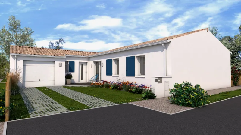 Maison neuve à Saint-Laurent-de-la-Prée