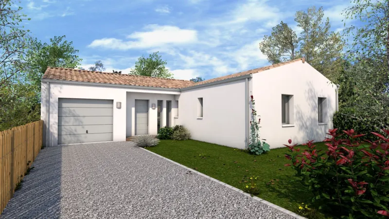 Maison neuve à Saint-Maxire