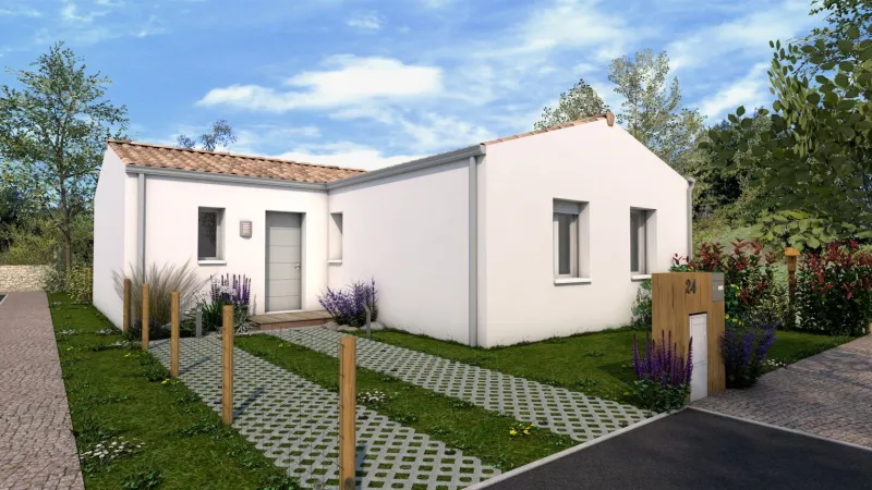 Maison neuve à Corme-Royal