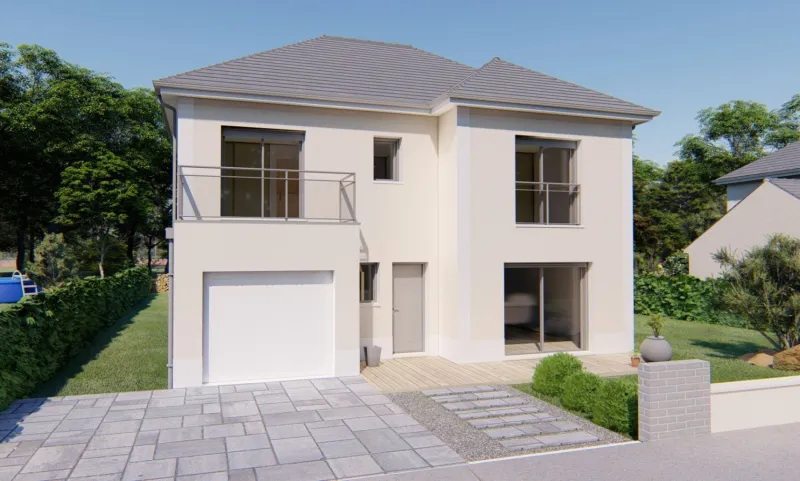 Maison neuve à Coubron