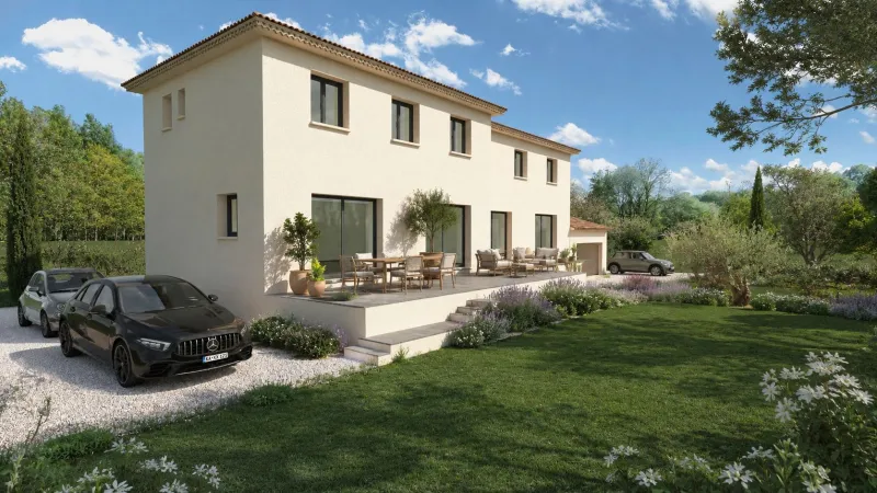 Maison neuve à Luynes