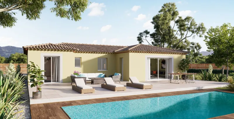 Lisa 3ch100, modèle de maison Villas Prisme