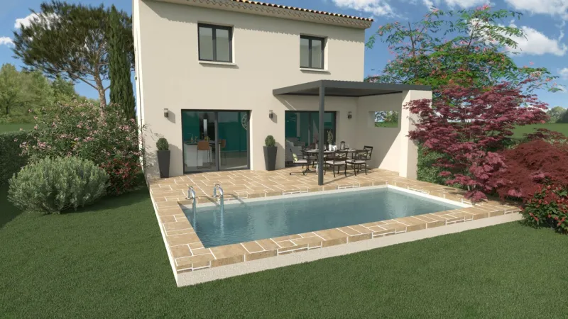 Bastide 100 m², modèle de maison Villas Prisme