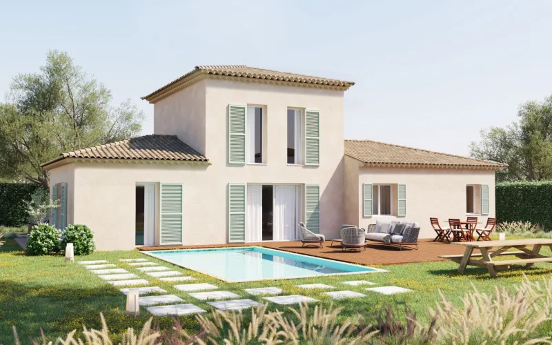 Maison neuve à Pierrevert