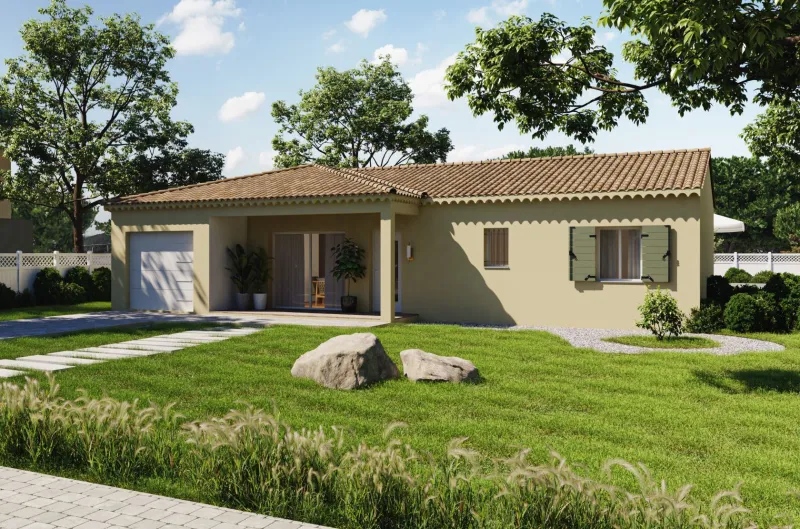 Maison neuve à Vernègues