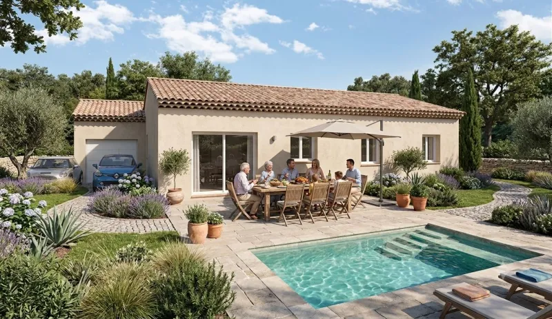 Maison neuve à Saint-Antonin-du-Var