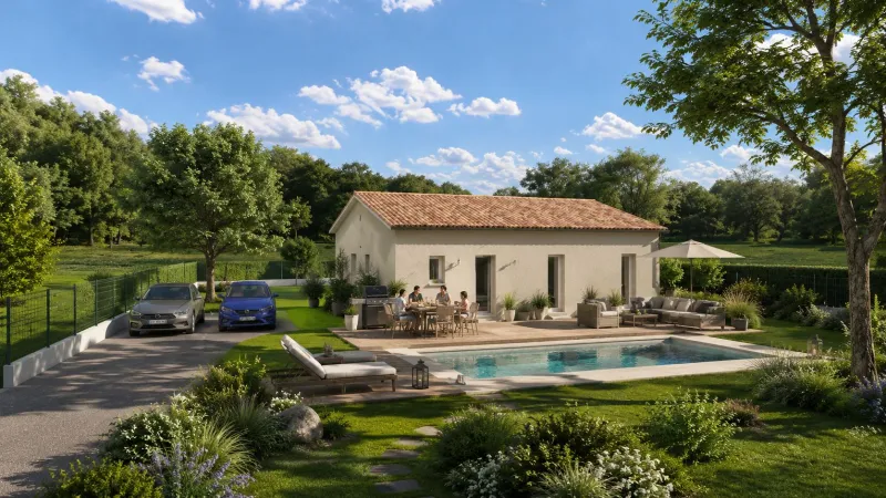 Maison neuve à Montmeyan