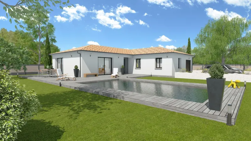Maison neuve à Saint-Girons