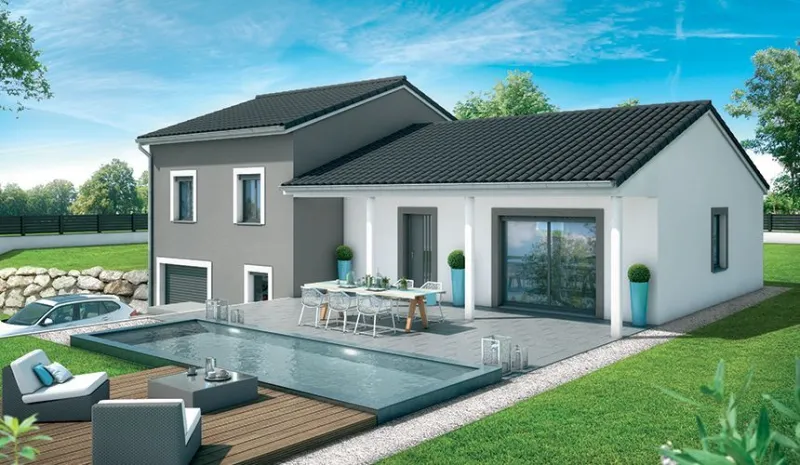 Maison neuve à Corronsac