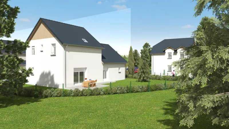 Maison neuve à Saint-Mamet