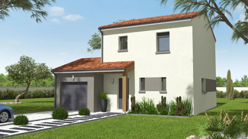 Maison neuve à Saint-Pierre-de-Mons