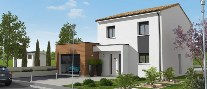 Maison neuve à Puycornet