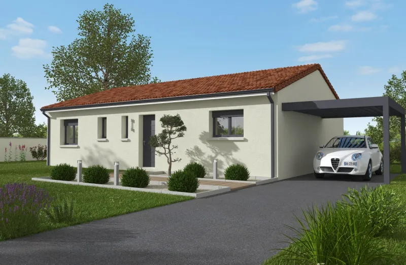 Maison neuve à Barcelonne-du-Gers