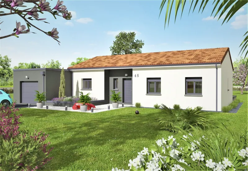 Maison neuve à Gratens