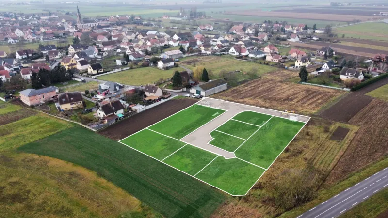 Terrain à bâtir à Niederhergheim