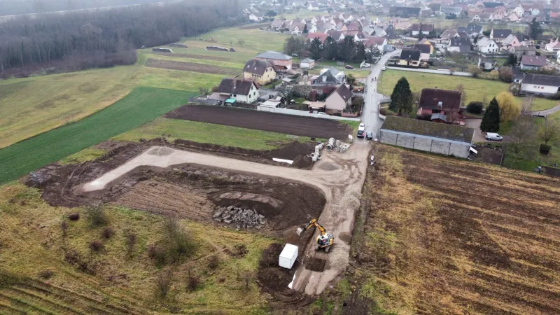 Terrain à bâtir à Niederhergheim