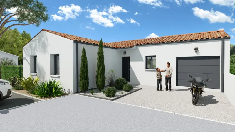 Maison neuve à Marennes