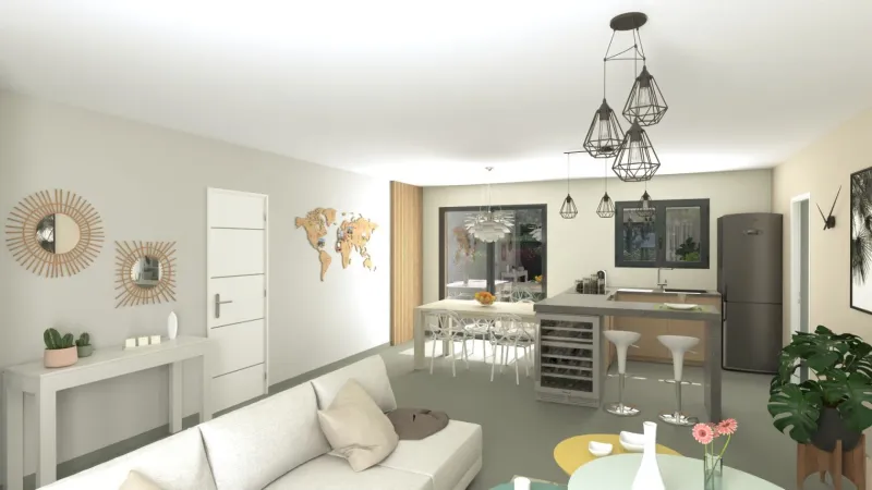 Pamela-2ch70, modèle de maison Maisons Lara Nord