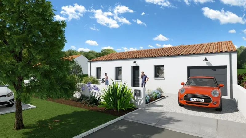 Maison neuve à La Crèche