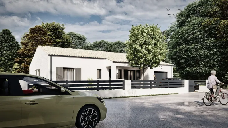 Maison neuve à Muron