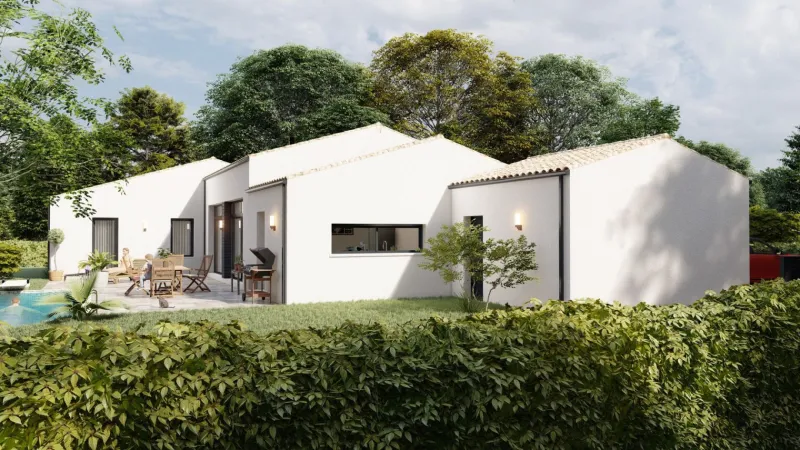 Maison neuve à Plassay