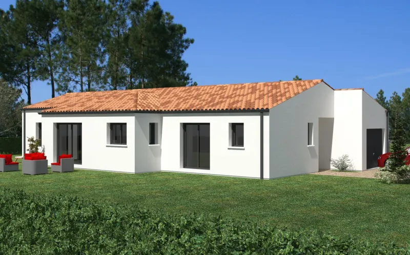 Maison neuve à Pont-l'Abbé-d'Arnoult