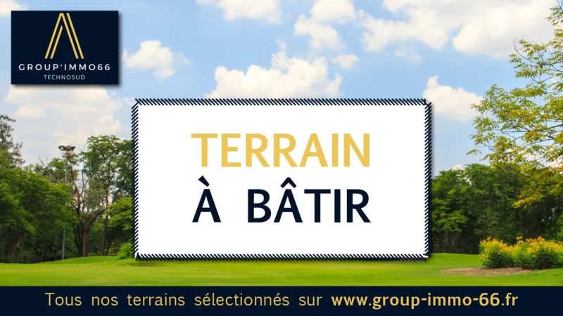 Terrain à bâtir à Argelès-sur-Mer