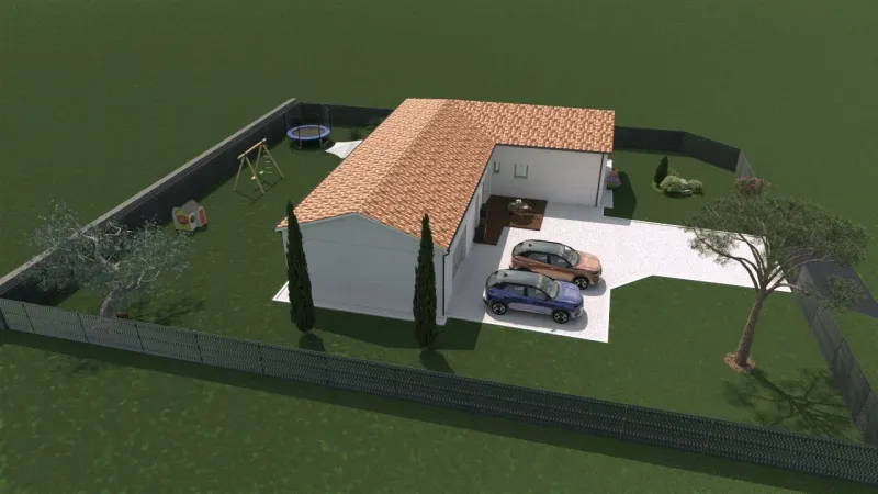 Maison neuve à Gimeux