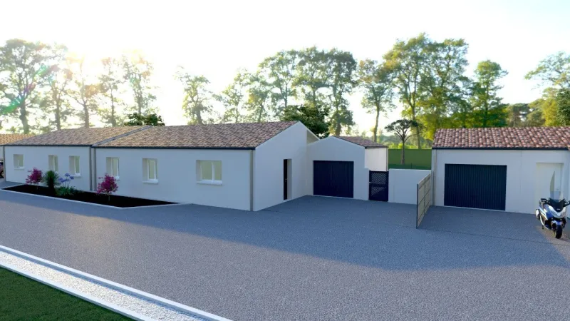 Maison neuve à Étaules