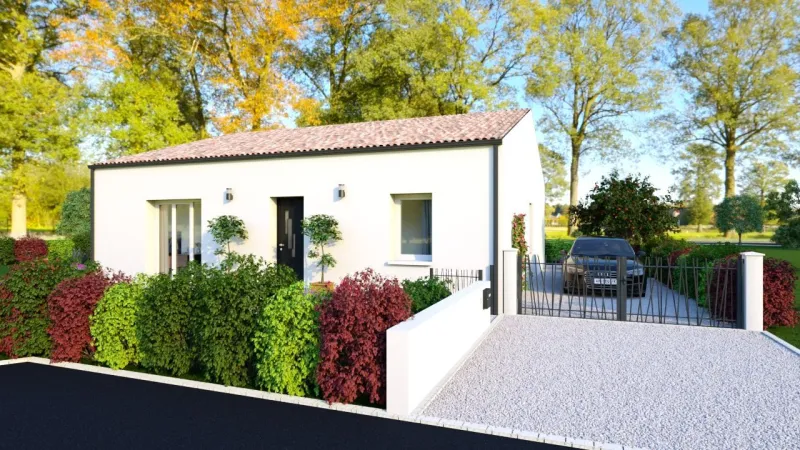 Maison neuve à Corme-Royal