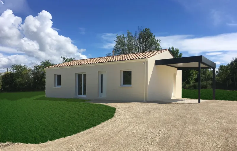 Maison neuve à Clavette