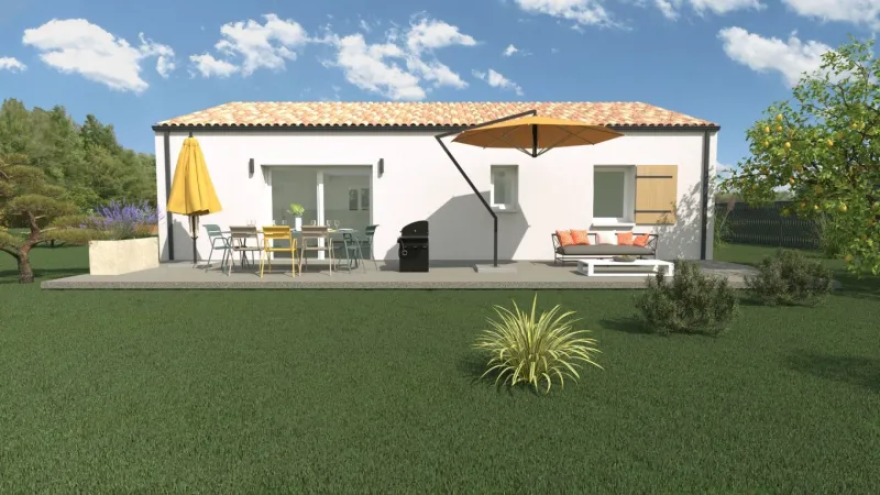 Maison neuve à Tourriers