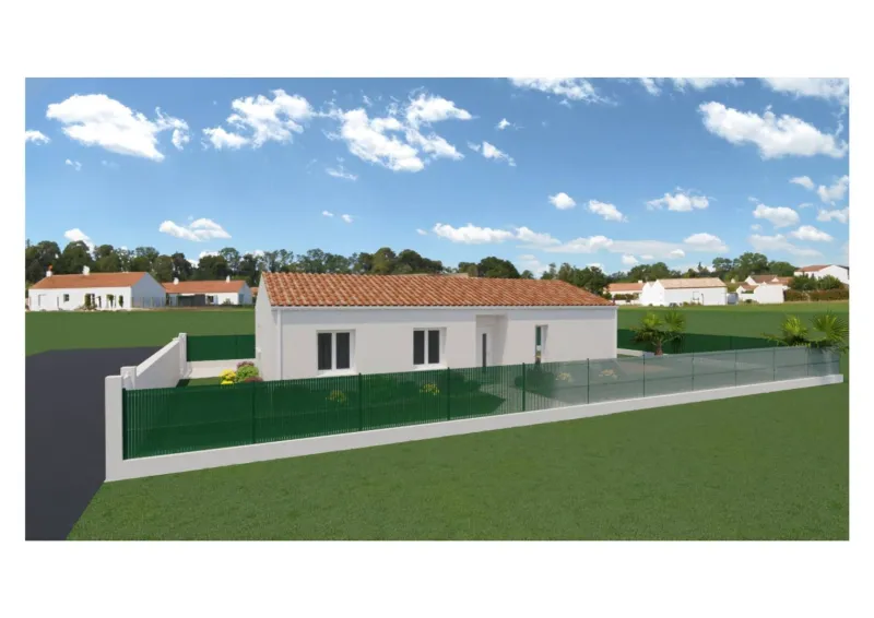 Maison neuve à Étaules
