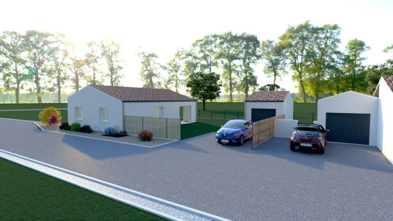 Maison neuve à Étaules