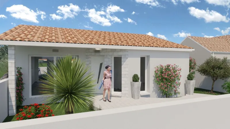 Maison neuve à Saint-Jean-de-Liversay