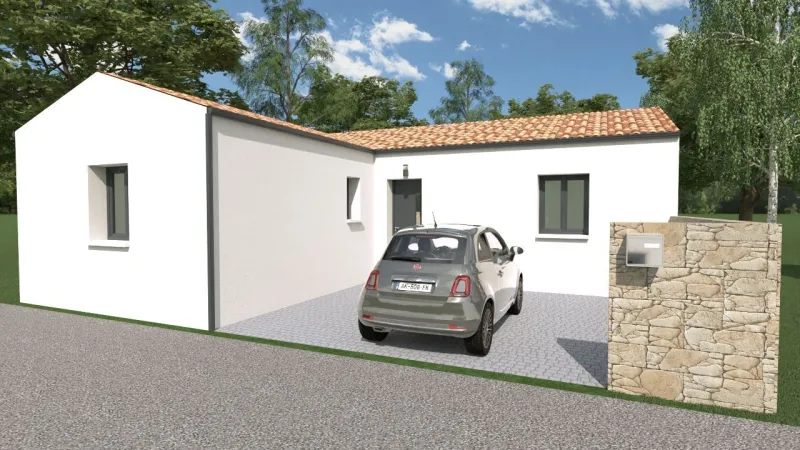 Maison neuve à Saint-Rogatien