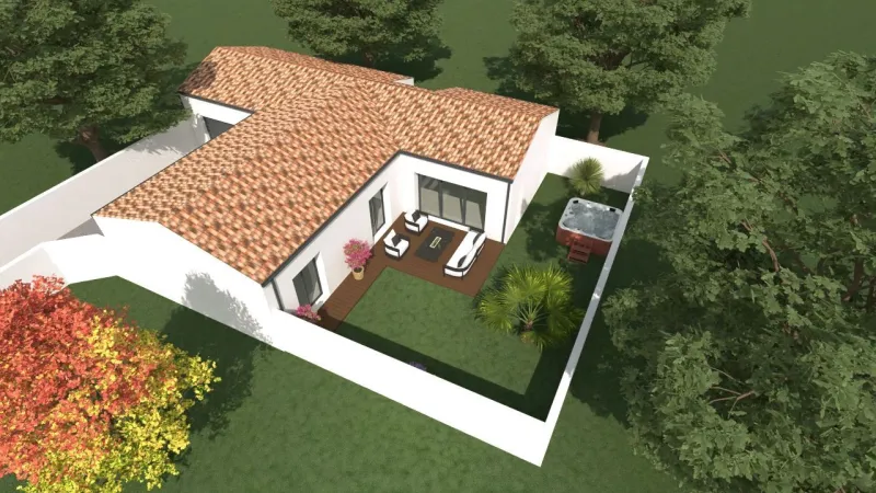 Maison neuve à Montroy