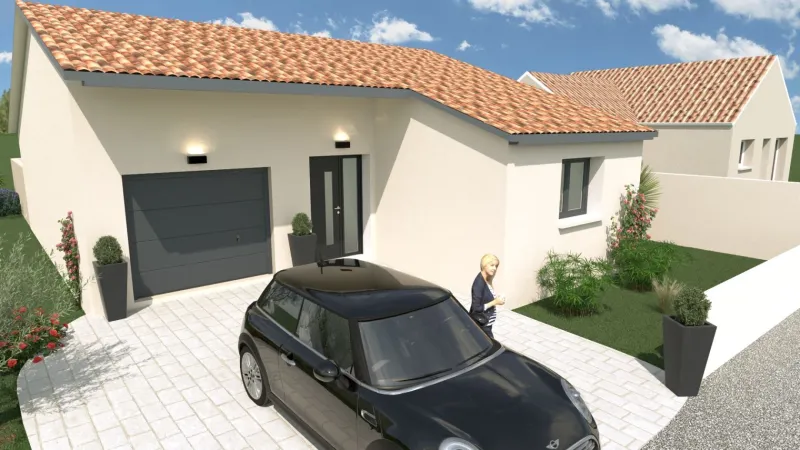 Maison neuve à Sérigny