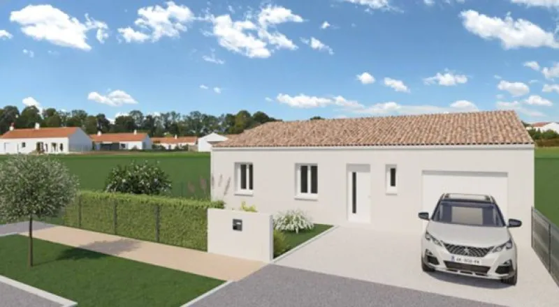 Maison neuve à Saint-Augustin