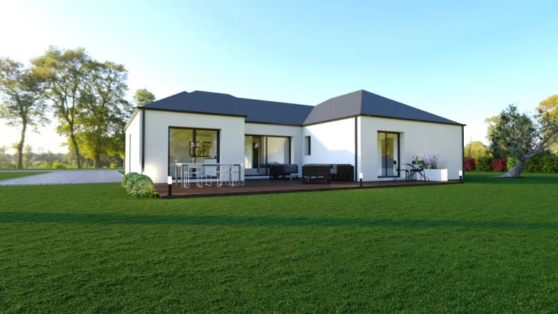 Toscan 4ch 120, modèle de maison Maisons Françaises Bretonnes