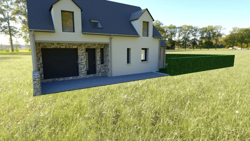 Maison neuve à La Mézière
