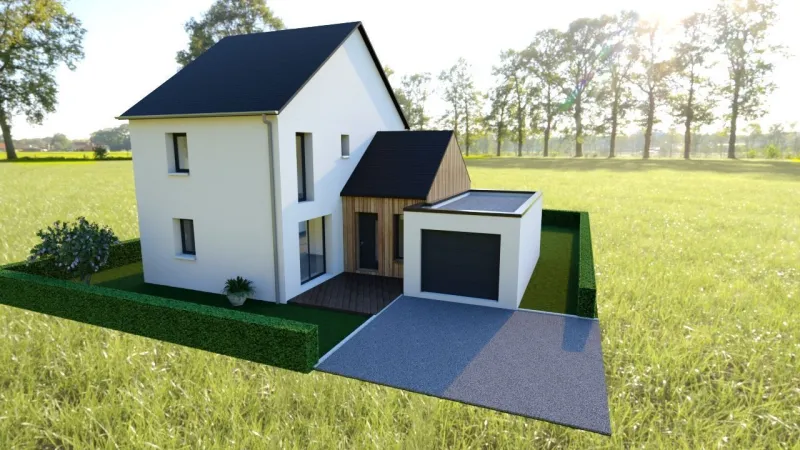 Maison neuve à Saint-Aubin-des-Landes