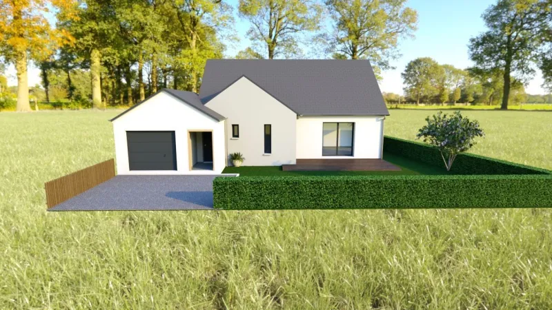 Maison neuve à Lanvollon