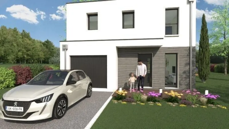 Maison neuve à Pleumeleuc